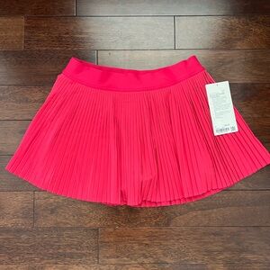 Lulu lemon Pleated Pink Skirt
